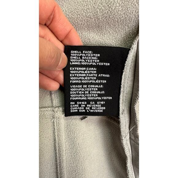 Guess Trench Double-Breasted Hooded Coat M in Gray - Picture 11 of 12